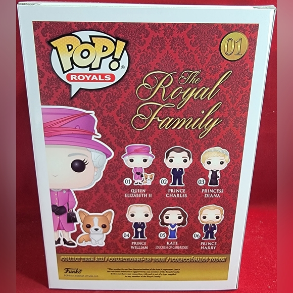Queen Elizabeth funko # 01 (nib) - Picture 7 of 7